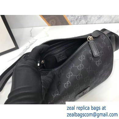 Gucci GG Canvas Shoulder Bag 499182 Black