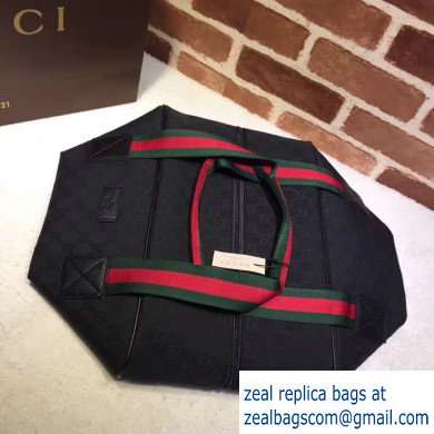 Gucci GG Carry-on Weekend/Travel Duffle Bag 153240 Black