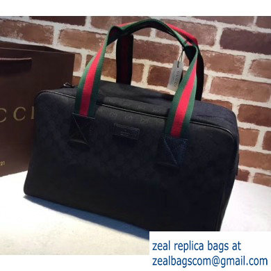Gucci GG Carry-on Weekend/Travel Duffle Bag 153240 Black
