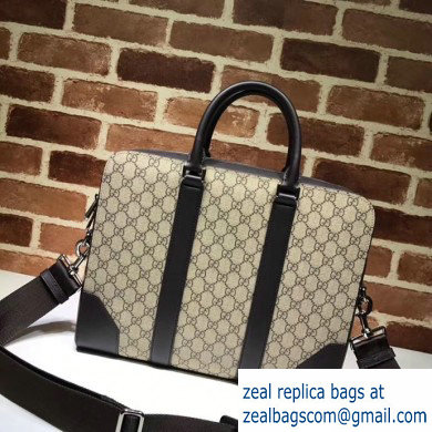 Gucci GG Supreme Business Briefcase Bag 474135 Beige - Click Image to Close