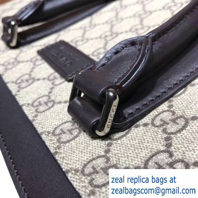 Gucci GG Supreme Business Briefcase Bag 474135 Beige - Click Image to Close