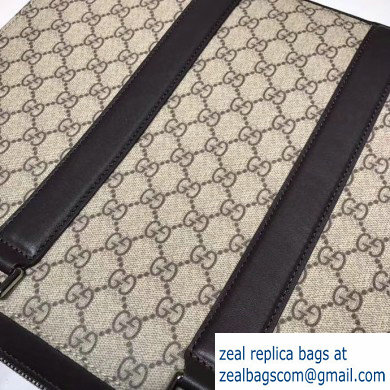Gucci GG Supreme Business Briefcase Bag 474135 Beige