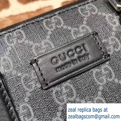 Gucci GG Supreme Business Briefcase Bag 474135 Black