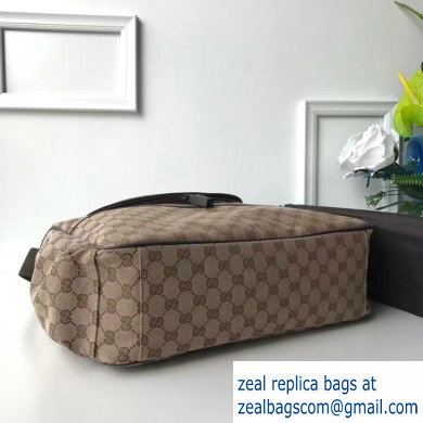 Gucci GG Supreme Diaper Bag 123326 Beige/Coffee - Click Image to Close