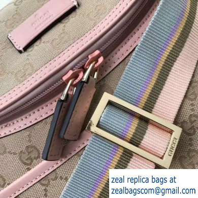 Gucci GG Supreme Diaper Bag 123326 Beige/Pink - Click Image to Close