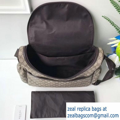 Gucci GG Supreme Diaper Bag 123326 Coffee - Click Image to Close