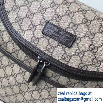 Gucci GG Supreme Diaper Bag 123326 Coffee - Click Image to Close