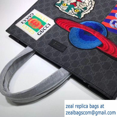Gucci GG Supreme Tote Bag 495559 Print