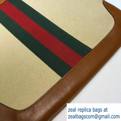 Gucci Large Vintage Canvas Tote Bag 575067
