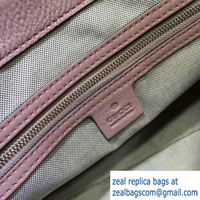 Gucci Leather Soho Top Handle Bag 308362 Pink