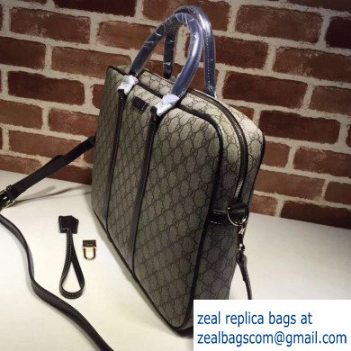 Gucci Men's Briefcase Bag 201480 GG Beige