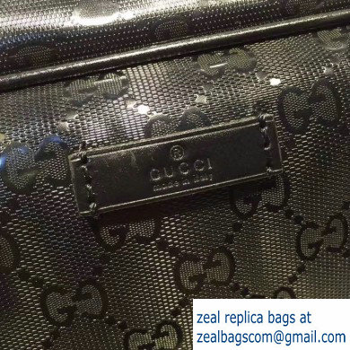 Gucci Men's Briefcase Bag 201480 GG Imprime Black - Click Image to Close
