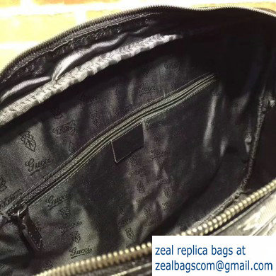 Gucci Men's Briefcase Bag 201480 GG Imprime Black