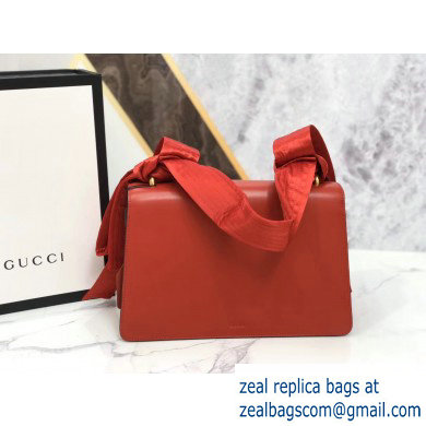 Gucci Naga Dragon Leather Shoulder Bag 466405 Red - Click Image to Close