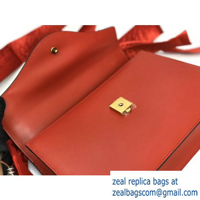 Gucci Naga Dragon Leather Shoulder Bag 466405 Red