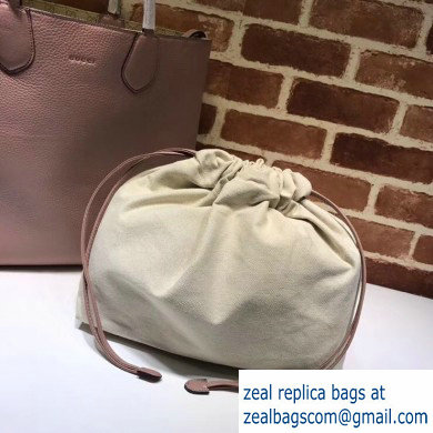 Gucci Ramble Reversible Tote Bag 370823 Nude Pink - Click Image to Close