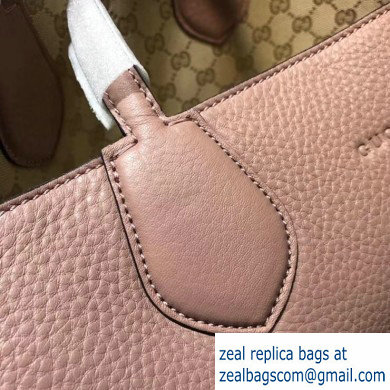 Gucci Ramble Reversible Tote Bag 370823 Nude Pink - Click Image to Close