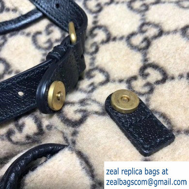 Gucci Small GG Wool Backpack Bag 598184 Beige 2019