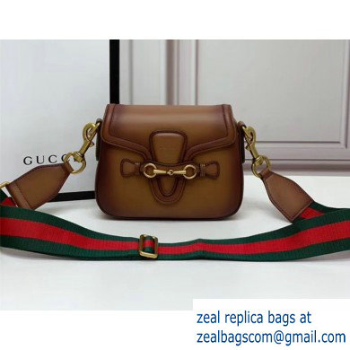 Gucci Small Lady Web Shoulder Bag In Brown 384821 - Click Image to Close