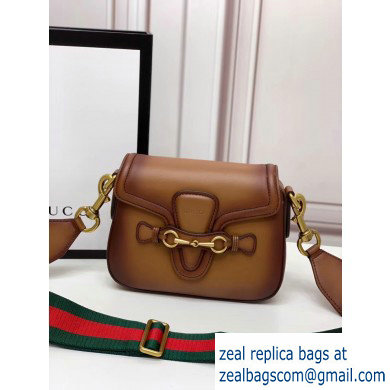 Gucci Small Lady Web Shoulder Bag In Brown 384821 - Click Image to Close