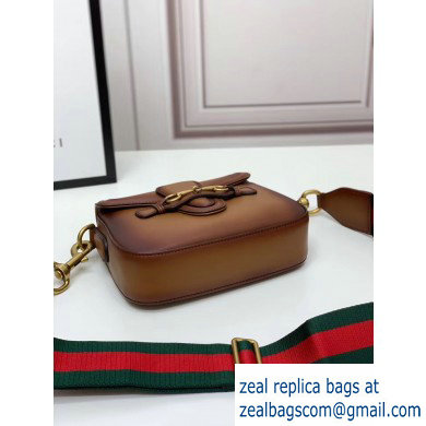 Gucci Small Lady Web Shoulder Bag In Brown 384821