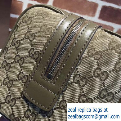 Gucci Vintage Web Boston Bag 269876 GG Beige/Khaki