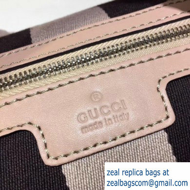 Gucci Vintage Web Boston Bag 269876 GG Beige/Nude Pink