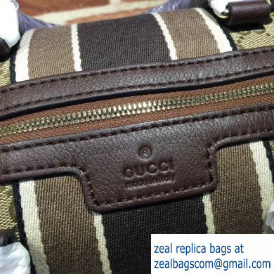 Gucci Vintage Web Boston Bag 269876 GG Coffee - Click Image to Close