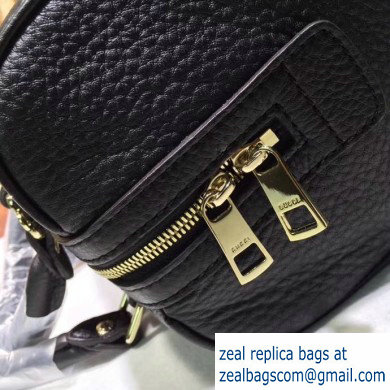 Gucci Vintage Web Boston Bag 269876 Leather Black - Click Image to Close