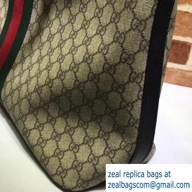 Gucci Web Canvas Duffle Bag 359261 GG Beige - Click Image to Close