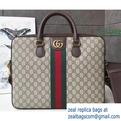 Gucci Web Ophidia GG Briefcase Bag 574793 - Click Image to Close