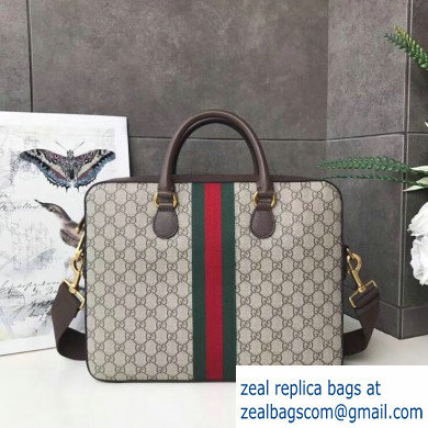 Gucci Web Ophidia GG Briefcase Bag 574793 - Click Image to Close