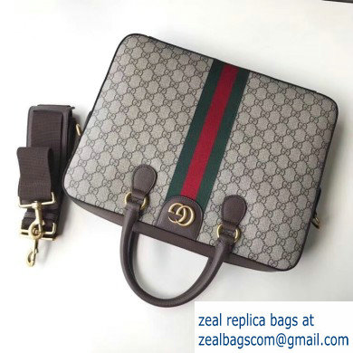 Gucci Web Ophidia GG Briefcase Bag 574793 - Click Image to Close