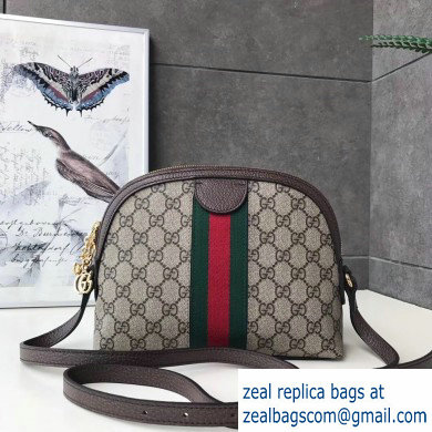 Gucci Web Ophidia GG Canvas Small Shoulder Bag 499621 Coffee - Click Image to Close