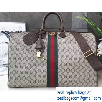 Gucci Web Ophidia GG Large Carry-on Duffle Bag 547959 - Click Image to Close