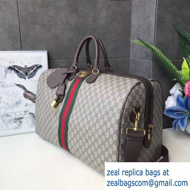 Gucci Web Ophidia GG Large Carry-on Duffle Bag 547959 - Click Image to Close