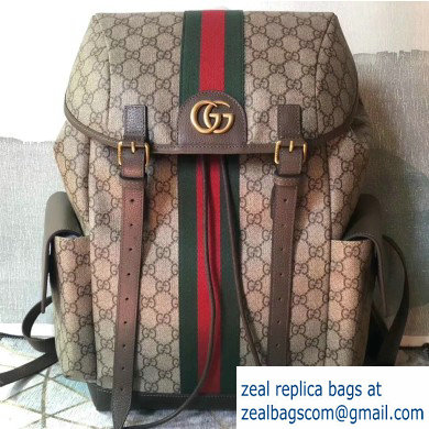 Gucci Web Ophidia GG Medium Backpack Bag 598140 - Click Image to Close