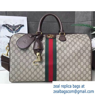 Gucci Web Ophidia GG Medium Carry-on Duffle Bag 547953 - Click Image to Close