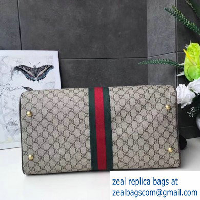 Gucci Web Ophidia GG Medium Carry-on Duffle Bag 547953 - Click Image to Close