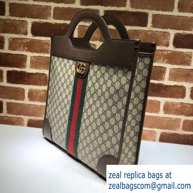 Gucci Web Ophidia GG Medium Top Handle Tote Bag 547941 - Click Image to Close