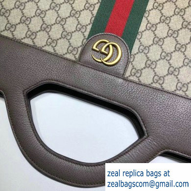 Gucci Web Ophidia GG Medium Top Handle Tote Bag 547941