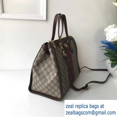 Gucci Web Ophidia GG Medium Tote Bag 524537 - Click Image to Close