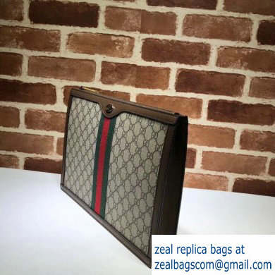 Gucci Web Ophidia GG Portfolio Clutch Bag 523359 - Click Image to Close