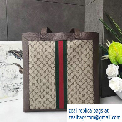 Gucci Web Ophidia GG Supreme Large Tote Bag 519335 - Click Image to Close