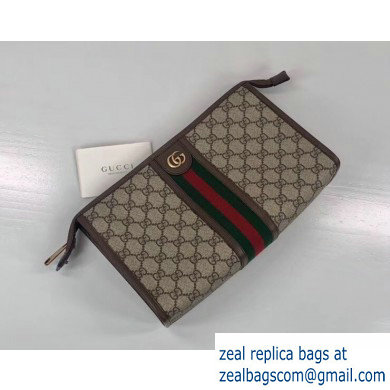 Gucci Web Ophidia GG Toiletry Case Bag 598234 - Click Image to Close