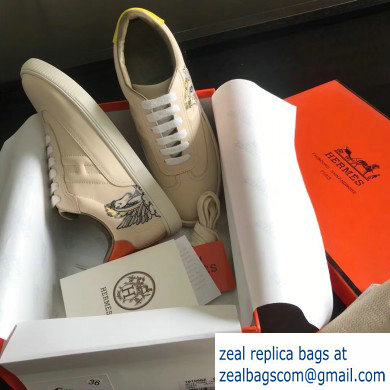 Hermes Calfskin Quicker Sneakers 02 - Click Image to Close