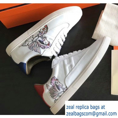 Hermes Calfskin Quicker Sneakers 04 - Click Image to Close