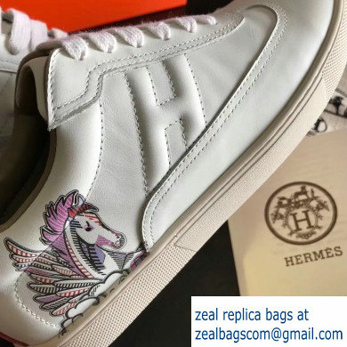 Hermes Calfskin Quicker Sneakers 04 - Click Image to Close