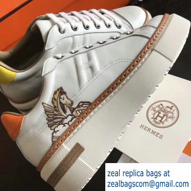 Hermes Calfskin Voltage Sneakers 01 - Click Image to Close