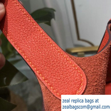 Hermes Picotin Lock Bag in original togo leather Sanguine(handmade) - Click Image to Close